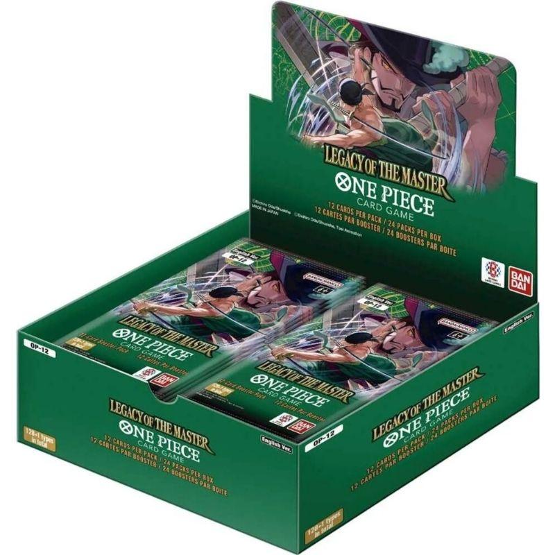 One Piece Card Game - Legacy of the Master OP12 - Booster Display (24 Packs) - Englisch