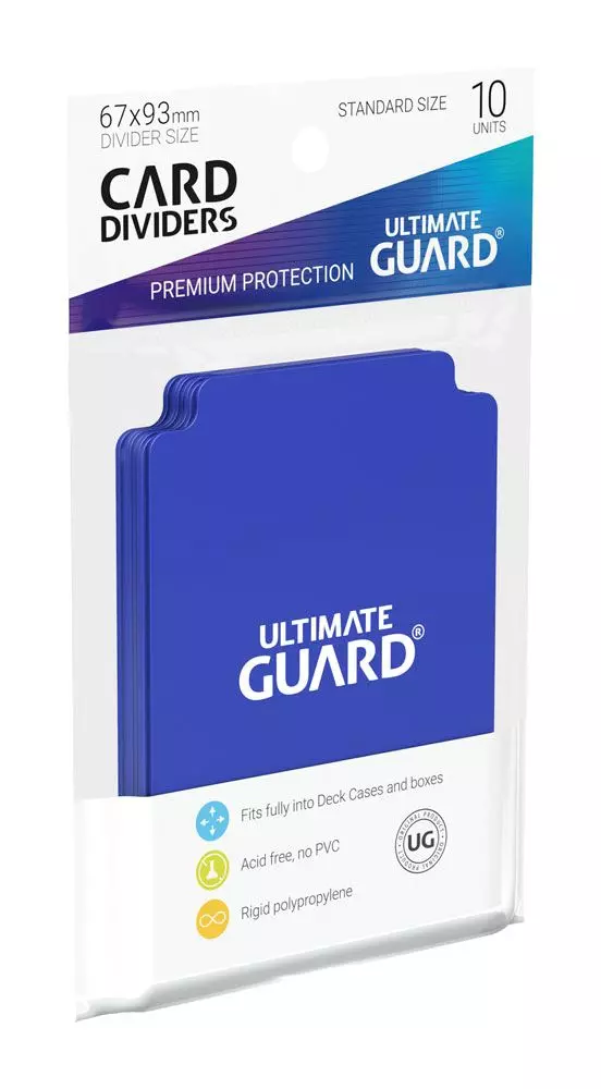 Ultimate-Guard-Kartentrenner-Standardgr-sse-Blau-10-2 Ultimate Guard Kartentrenner Standardgröße Blau 10 Stück