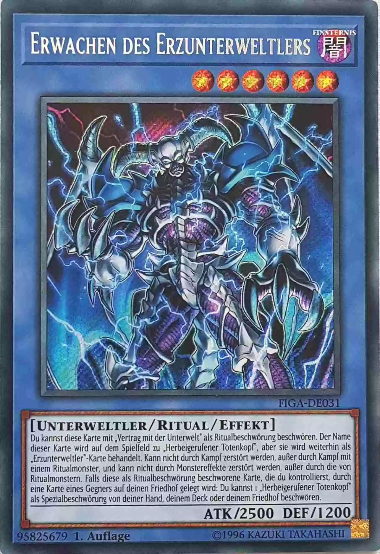 figa-de031-erwachen-des-erzunterweltlers-secret-rare Erwachen des Erzunterweltlers FIGA-DE031 ist in Secret Rare Yu-Gi-Oh Karte aus Fists of the Gadgets 1.Auflage