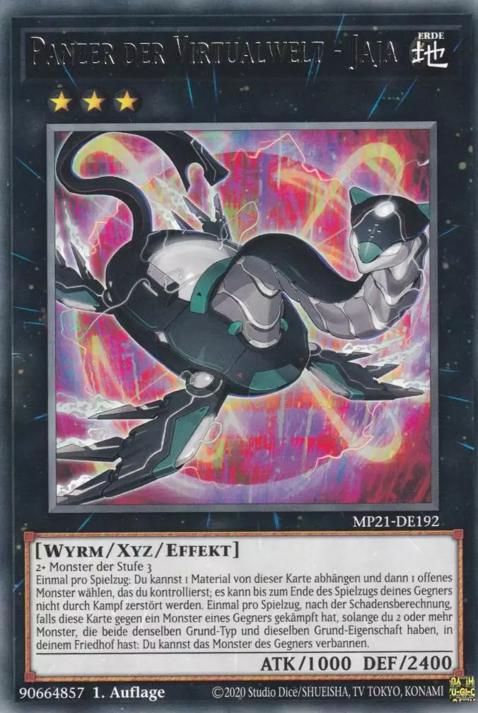 mp21-de192-panzer-der-virtualwelt-jaja-rare-tin-of-ancient-battles Panzer der Virtualwelt - Jaja MP21-DE192 ist in Rare Yu-Gi-Oh Karte aus Tin of Ancient Battles 1.Auflage