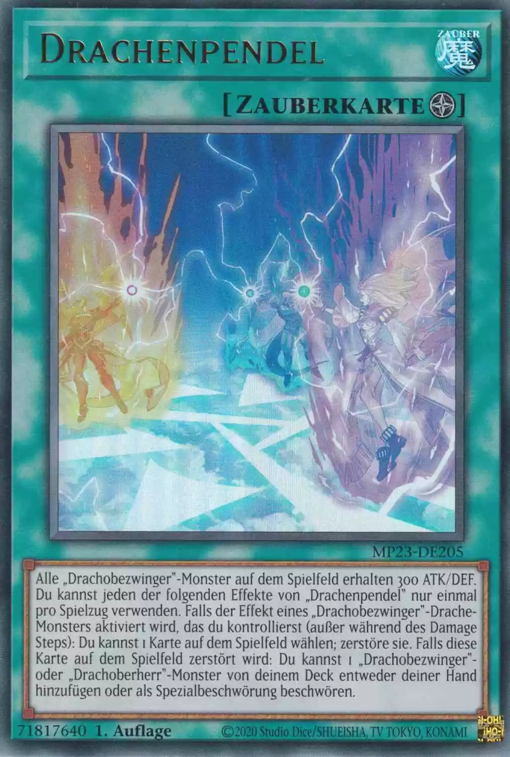 mp23-de205-drachenpendel-ultra-rare-25th-anniversary-tin-dueling-heroes Drachenpendel MP23-DE205 ist in Ultra Rare Yu-Gi-Oh Karte aus 25th Anniversary Tin Dueling Heroes 1.Auflage