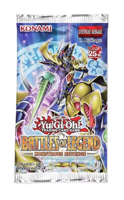 Yu-Gi-Oh! Battles of Legend Monstrous Revenge Booster Display 1. Auflage Deutsch