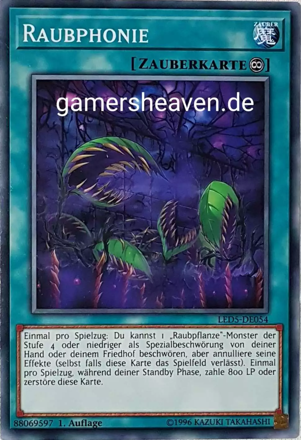 Raubphonie LED5-DE054 ist in Common aus Legendary Duelists: Immortal Destiny 1.Auflage