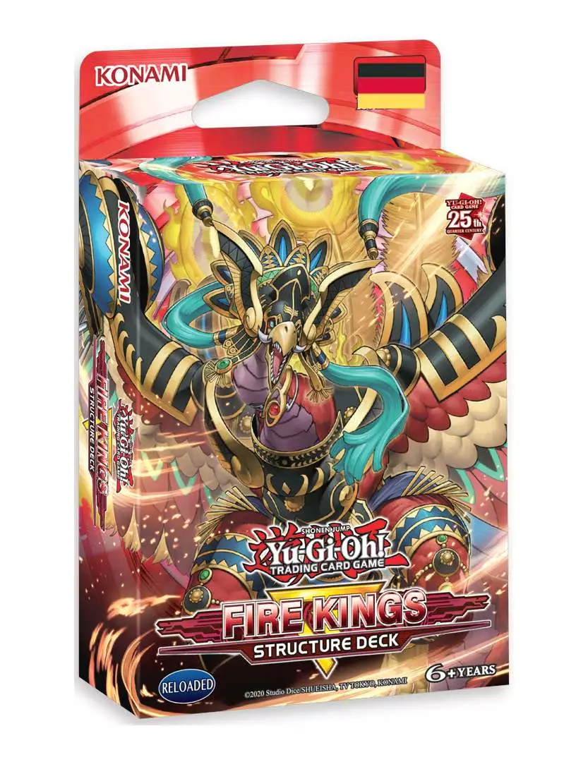 Structure Deck: Fire Kings - Deutsch Yu-Gi-Oh! - 1. Auflage