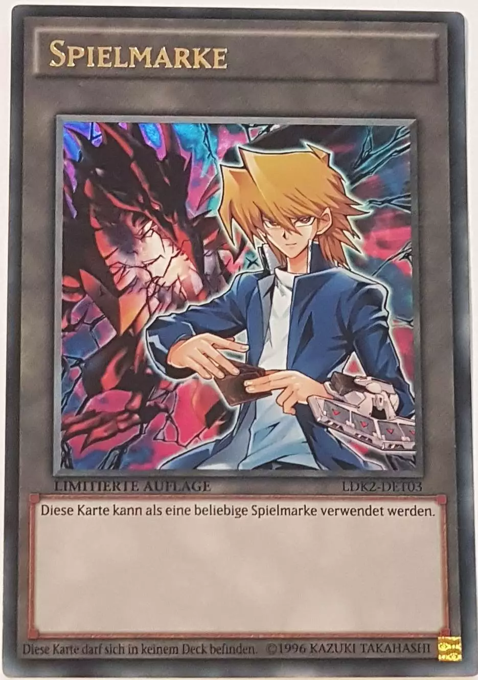 Spielmarke Joey LDK2-DET03 ist in Ultra Rare Yu-Gi-Oh Karte aus Legendary Decks 2 Limitierte Auflage 