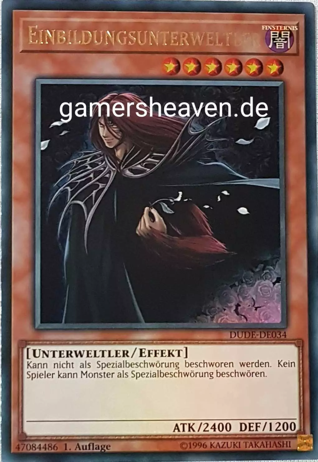 Einbildungsunterweltler DUDE-DE034 ist in Ultra Rare aus Duel Devastator 1.Auflage