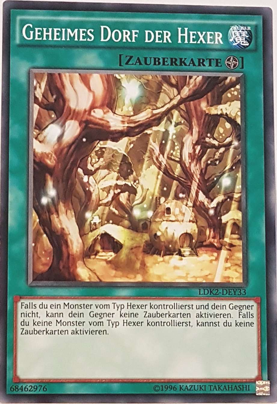 Geheimes Dorf der Hexer LDK2-DEY33 ist in Common Yu-Gi-Oh Karte aus Legendary Decks 2 