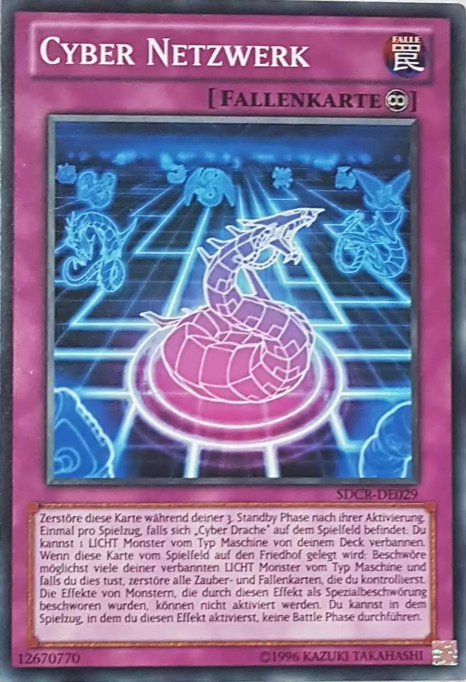 Cyber Netzwerk SDCR-DE029 ist in Common Yu-Gi-Oh Karte aus Cyber Dragon Revolution 