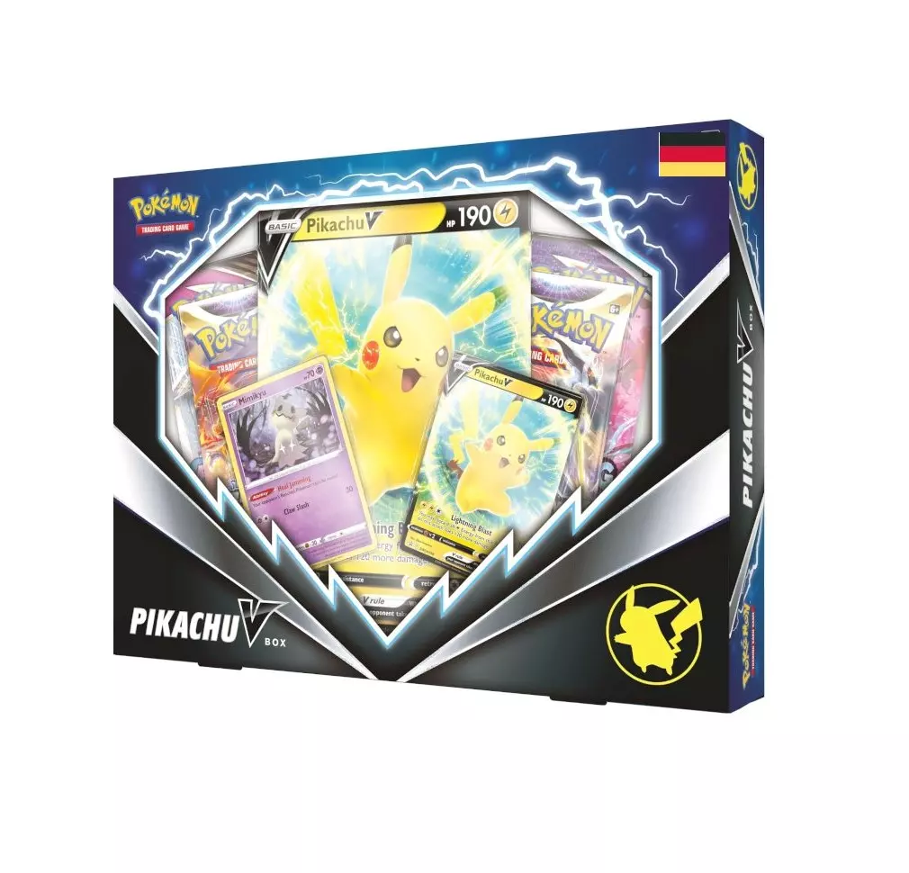 Pokemon Pikachu V Box 2022 - Deutsch