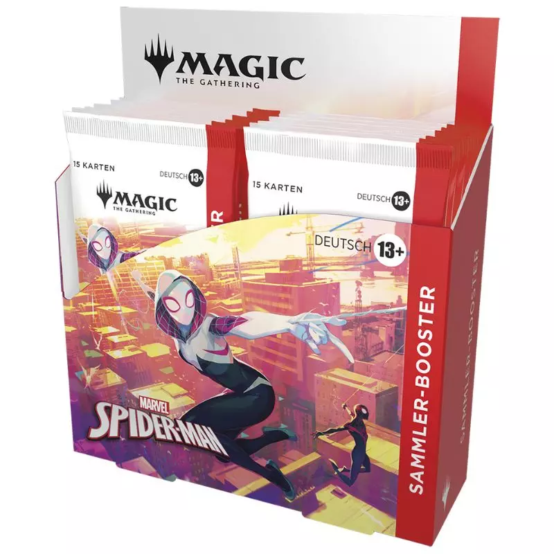 Magic: The Gathering – Marvel's Spider-Man Collector’s Booster Display (12 Booster) - Deutsch Magic: The Gathering – Marvel's Spider-Man Collector’s Booster Display (12 Booster) - Deutsch