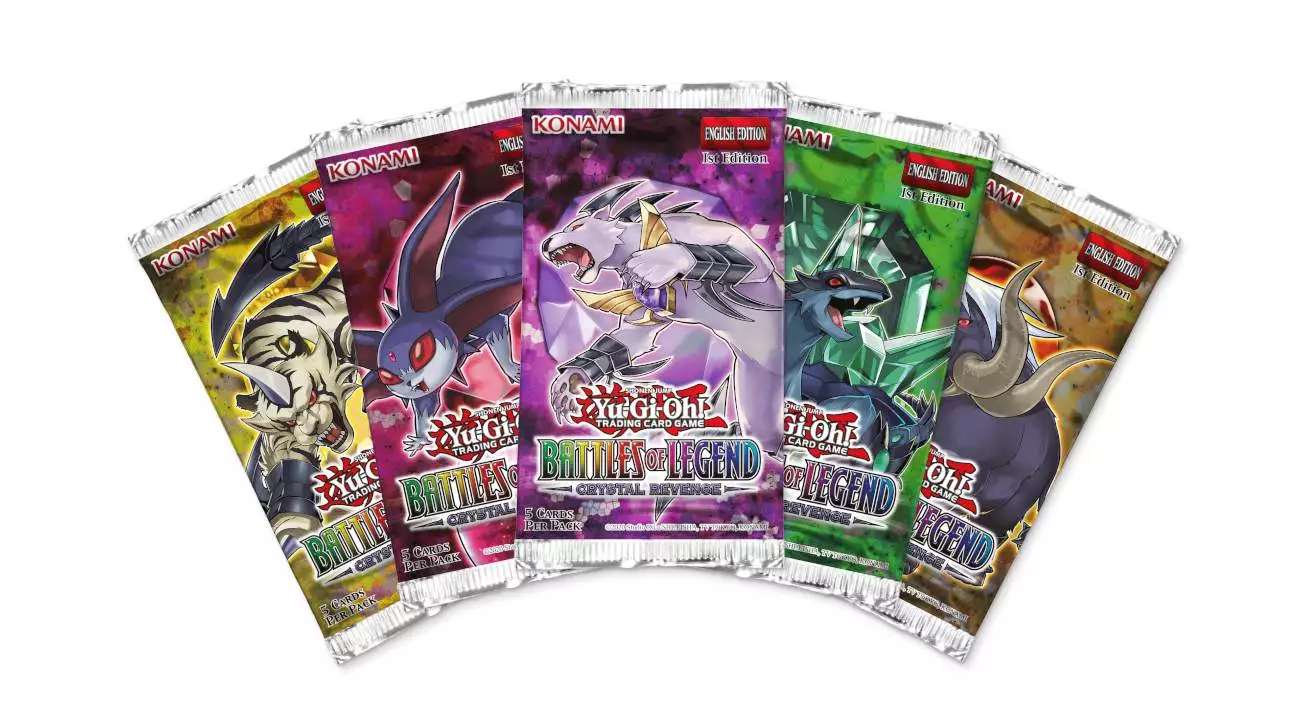 Battles of Legend: Crystal Revenge Booster Display 1. Auflage Englisch