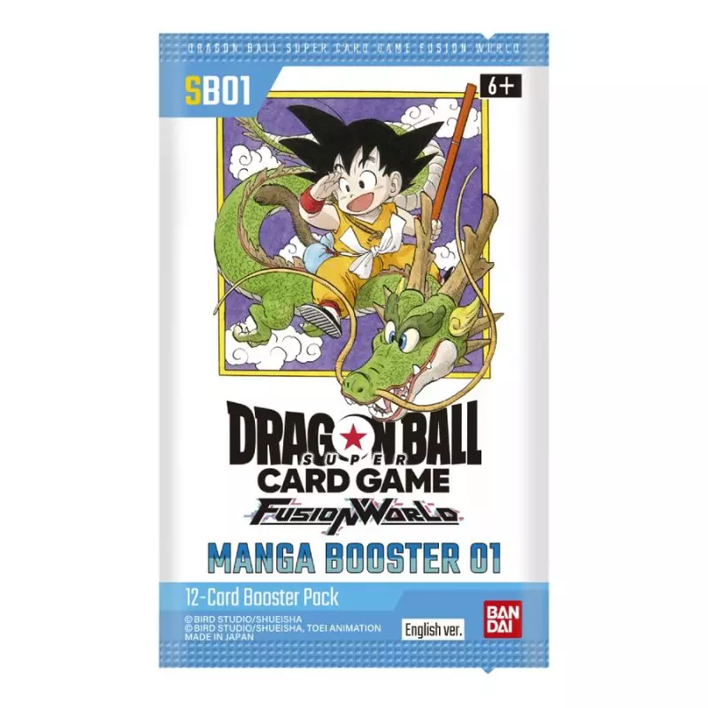Dragon Ball Super - Fusion World - Manga Booster Pack 01 - SB01 Display - Englisch