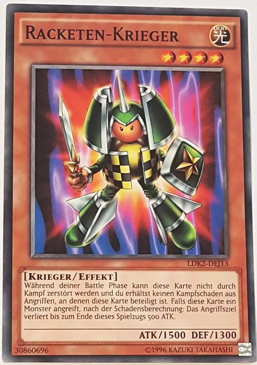 Racketen-Krieger LDK2-DEJ13 ist in Common Yu-Gi-Oh Karte aus Legendary Decks 2 