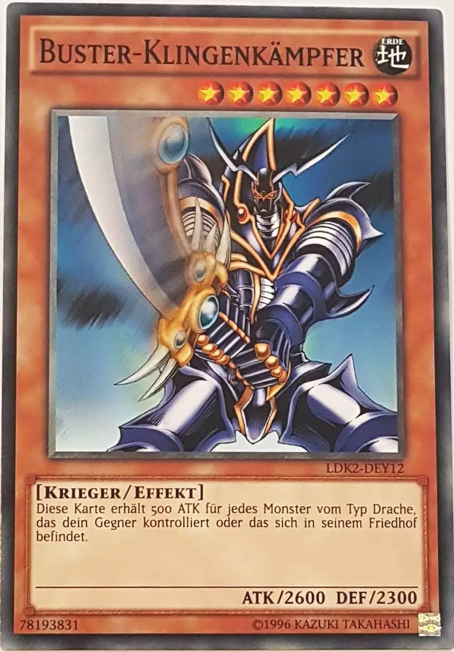 Buster-Klingenkämpfer LDK2-DEY12 ist in Common Yu-Gi-Oh Karte aus Legendary Decks 2 