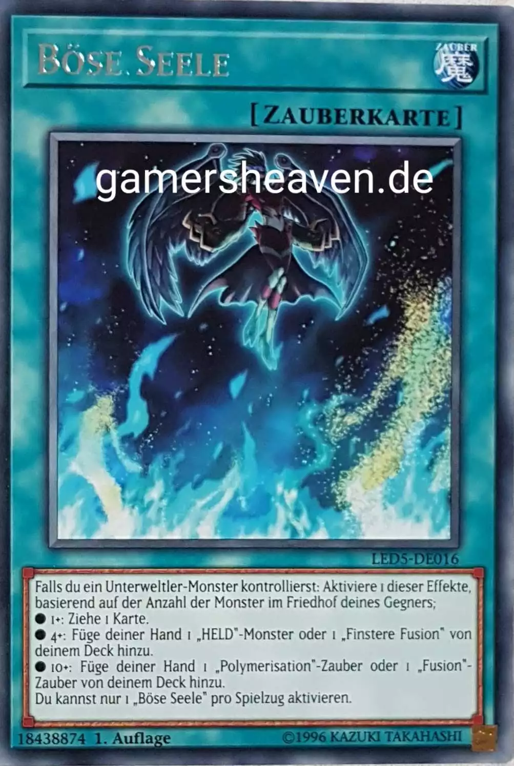 Böse Seele LED5-DE016 ist in Rare aus Legendary Duelists: Immortal Destiny 1.Auflage