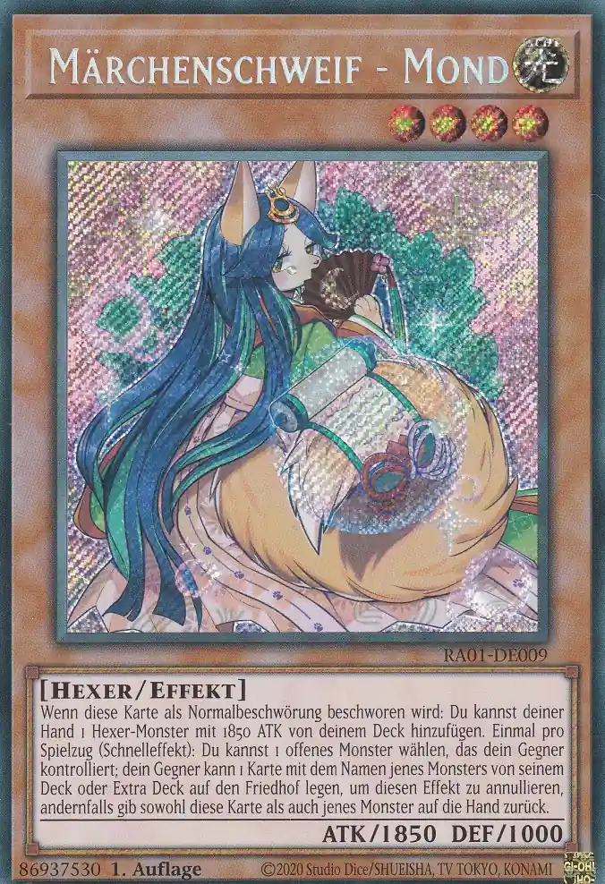 ra01-de009-scr-maerchenschweif-mond-secret-rare-25th-anniversary-rarity-collection Märchenschweif - Mond RA01-DE009 ist in Secret Rare Yu-Gi-Oh Karte aus 25th Anniversary Rarity Collection 1.Auflage