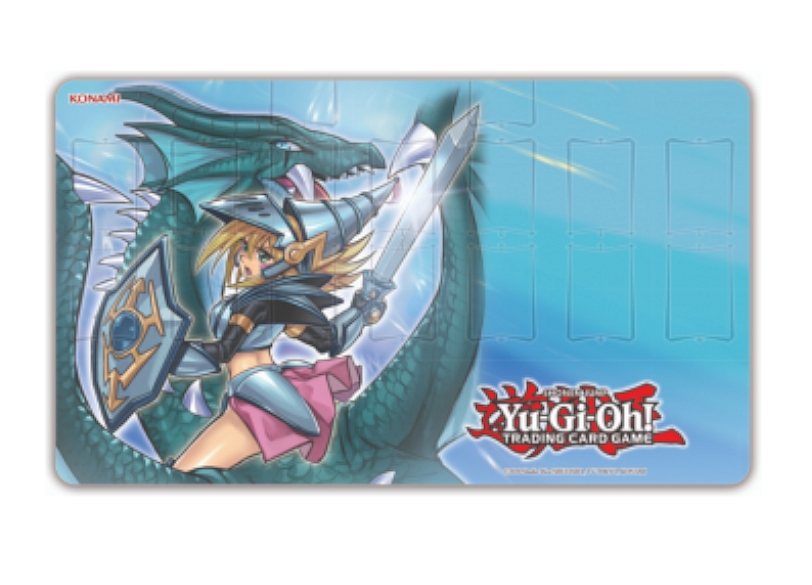 Yugioh Spielmatte Dunkles Magier-Mädchen,die Drachenritterin - Game Mat