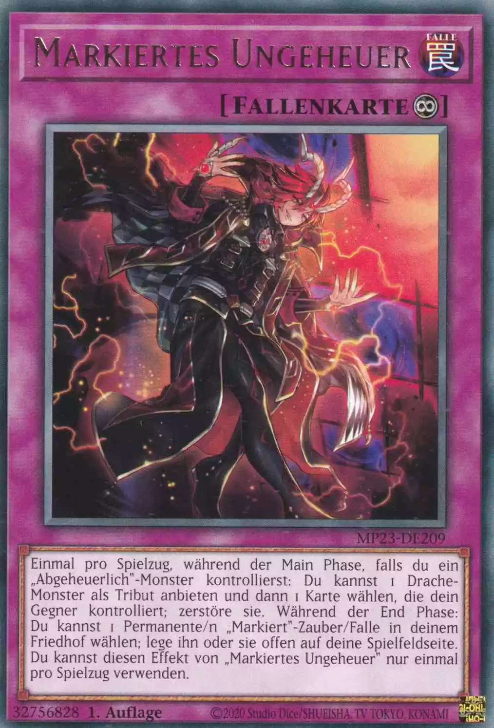 mp23-de209-markiertes-ungeheuer-rare-25th-anniversary-tin-dueling-heroes Markiertes Ungeheuer MP23-DE209 ist in Rare Yu-Gi-Oh Karte aus 25th Anniversary Tin Dueling Heroes 1.Auflage