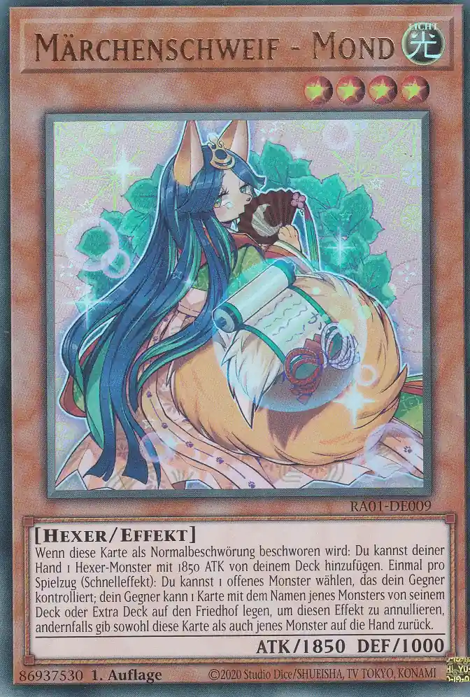 ra01-de009-ur-maerchenschweif-mond-ultra-rare-25th-anniversary-rarity-collection Märchenschweif - Mond RA01-DE009 ist in Ultra Rare Yu-Gi-Oh Karte aus 25th Anniversary Rarity Collection 1.Auflage