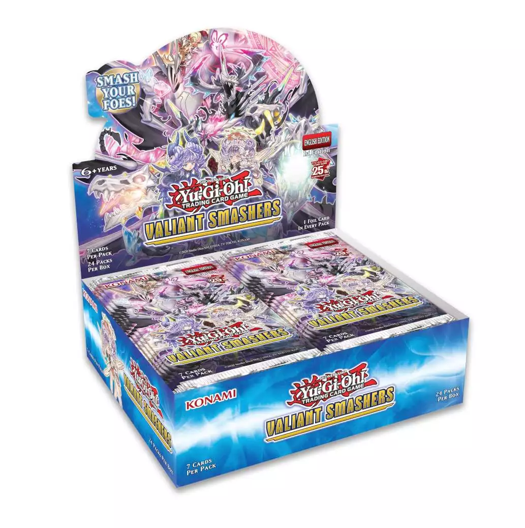 Yu-Gi-Oh! Valiant Smashers Booster Display 1. Auflage Englisch