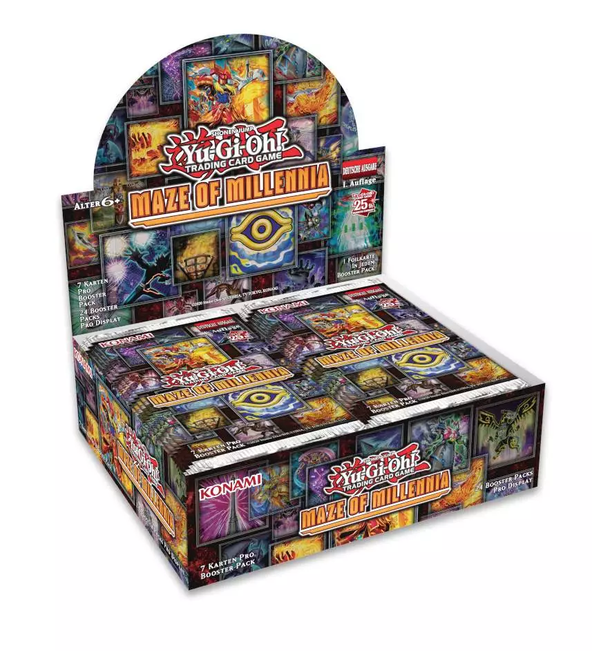 Yu-Gi-Oh! Maze Of Millennia Booster Display 1. Auflage Deutsch