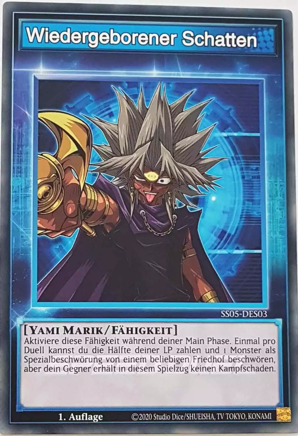 Wiedergeborener Schatten SS05-DES03 ist in Common Yu-Gi-Oh Karte aus Twisted Nightmares 1.Auflage