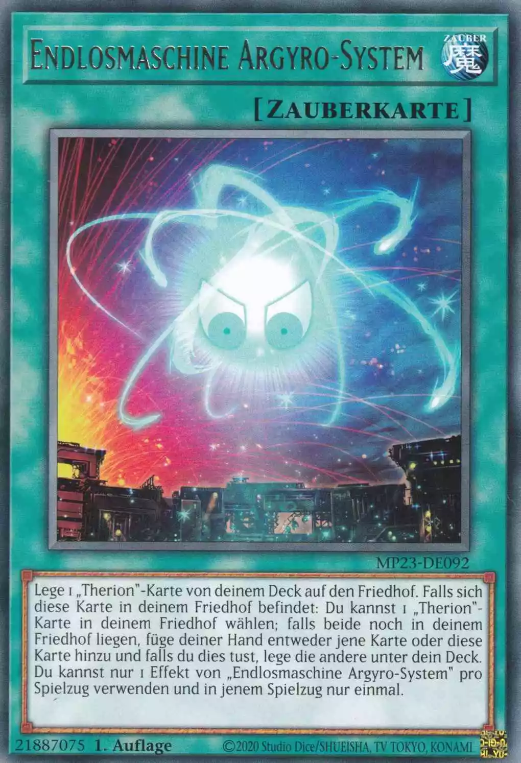 mp23-de092-endlosmaschine-argyro-system-rare-25th-anniversary-tin-dueling-heroes Endlosmaschine Argyro-System MP23-DE092 ist in Rare Yu-Gi-Oh Karte aus 25th Anniversary Tin Dueling Heroes 1.Auflage