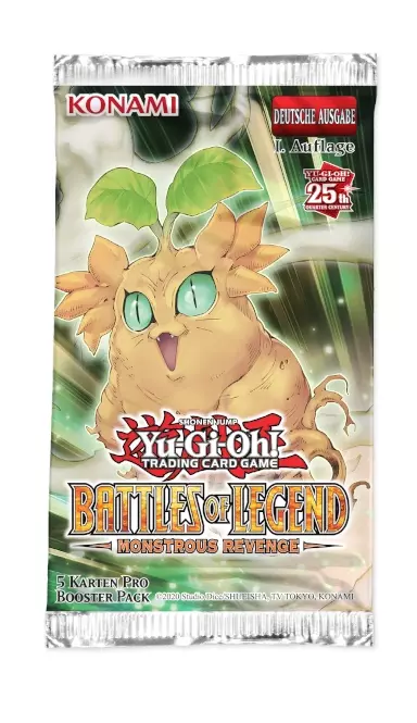 Yu-Gi-Oh! Battles of Legend Monstrous Revenge Booster Display 1. Auflage Deutsch