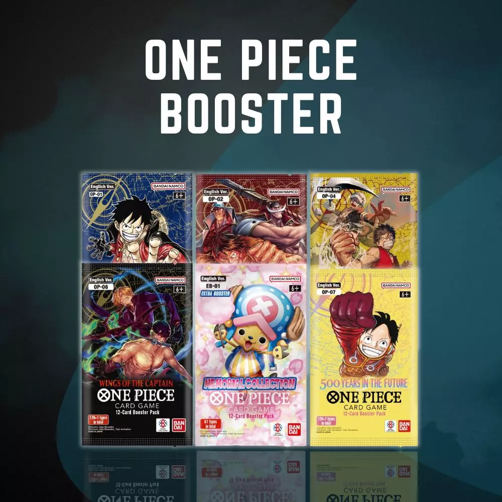 Mehrere One Piece Sammelkarten Booster