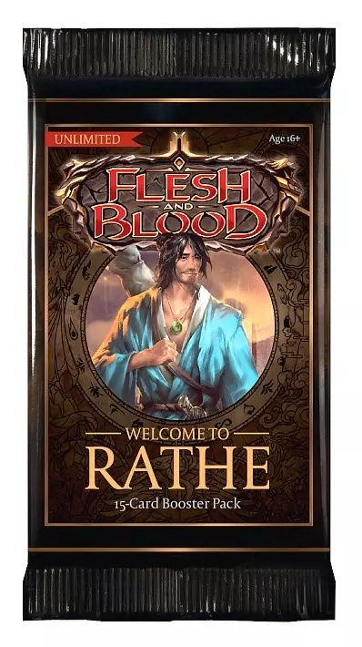 Flesh & Blood TCG - FaB Welcome to Rathe Unlimited Display (24 Packs) - Englisch