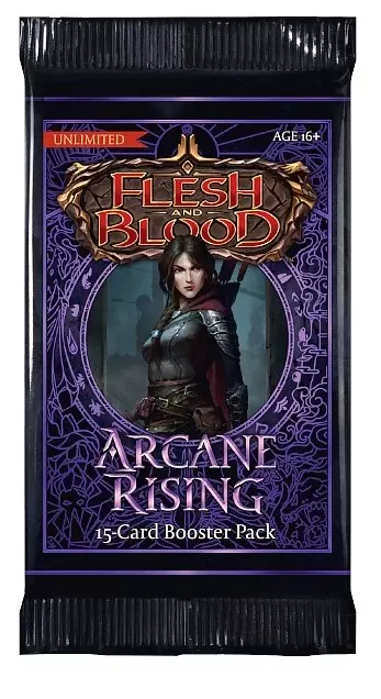 Flesh & Blood TCG - FaB Arcane Rising Unlimited Booster - Englisch