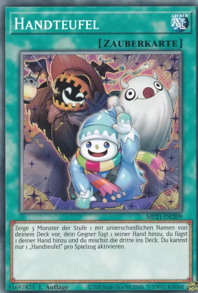 mp21-de209-handteufel-common-tin-of-ancient-battles Handteufel MP21-DE209 ist in Common Yu-Gi-Oh Karte aus Tin of Ancient Battles 1.Auflage