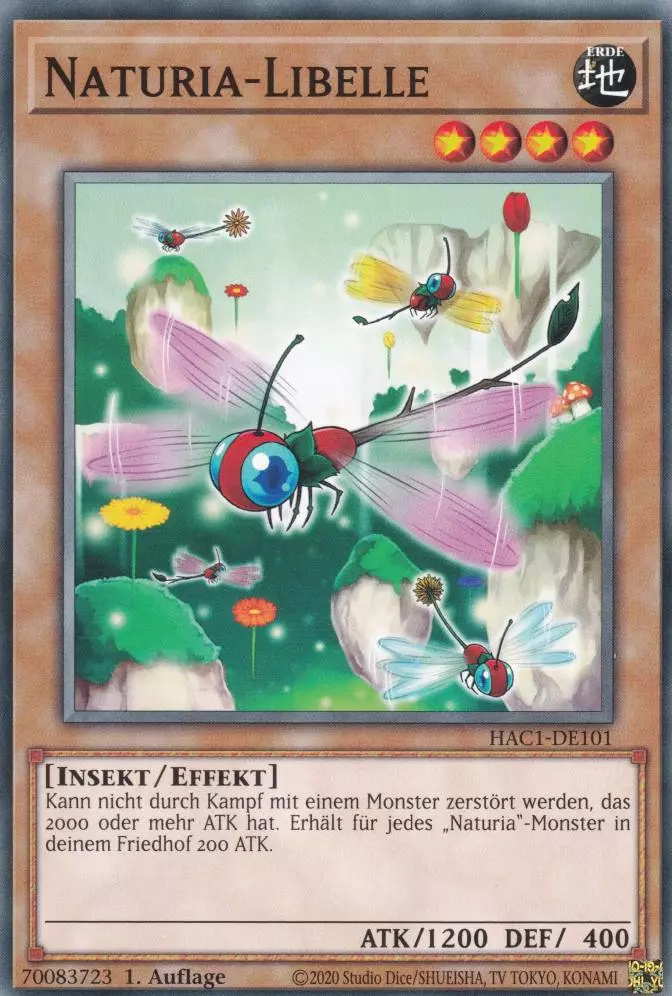 hac1-de101-naturia-libelle-common-hidden-arsenal-chapter-1 Naturia-Libelle HAC1-DE101 ist in Common Yu-Gi-Oh Karte aus Hidden Arsenal Chapter 1 1.Auflage