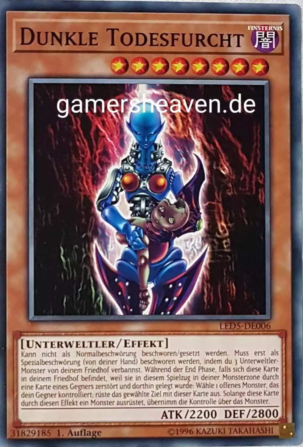 Dunkle Todesfurcht LED5-DE006 ist in Common aus Legendary Duelists: Immortal Destiny 1.Auflage