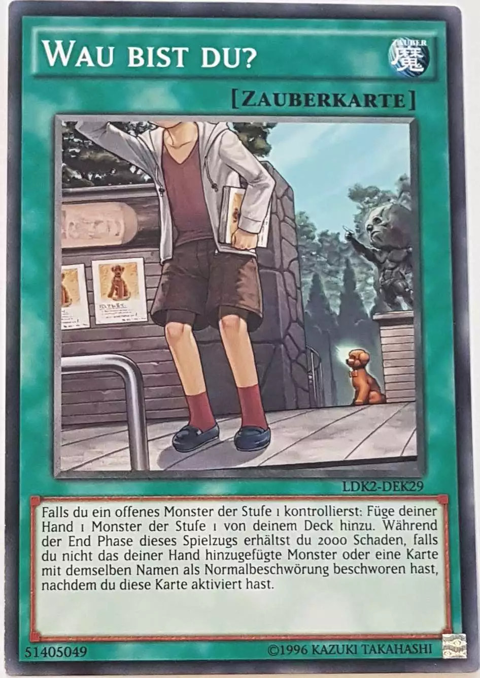 Wau bist du? LDK2-DEK29 ist in Common Yu-Gi-Oh Karte aus Legendary Decks 2 