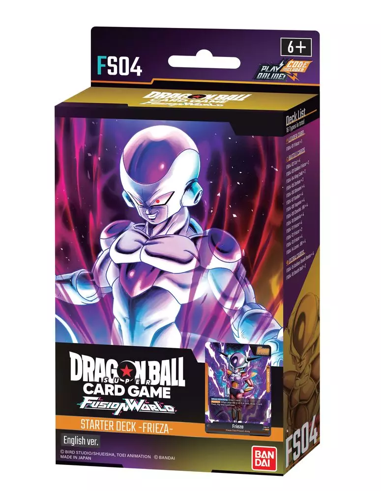 Dragon Ball Super Starter Deck - Frieza - Fusion World FS04 - Englisch