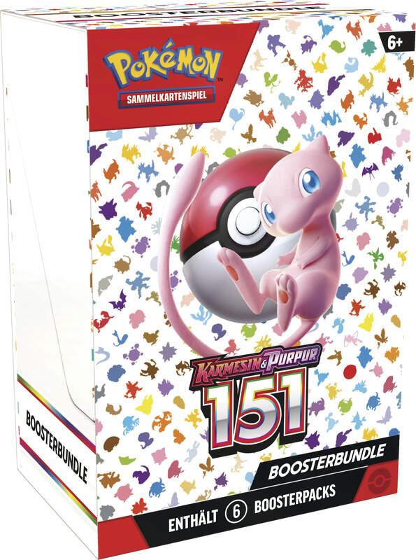 Pokemon KP03.5 - Karmesin & Purpur 151 - Booster Bundle - Deutsch