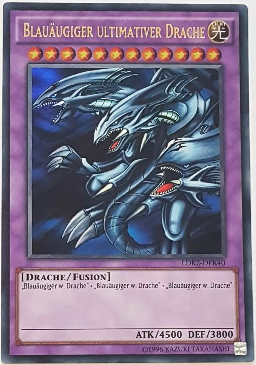 Blauäugiger ultimativer Drache LDK2-DEK40 ist in Ultra Rare Yu-Gi-Oh Karte aus Legendary Decks 2 