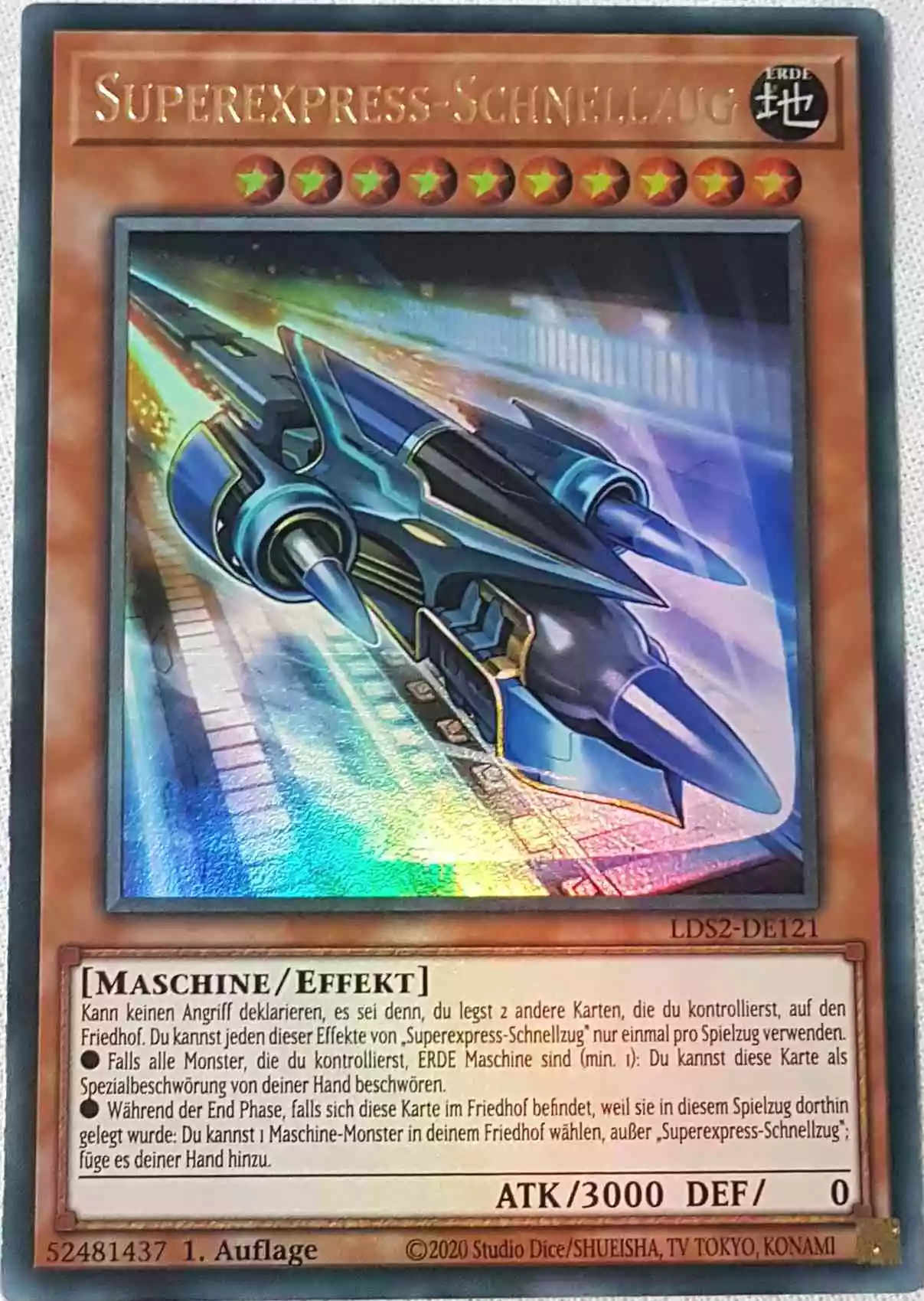 lds2-de121-superexpress-schnellzug-ultra-rare-legendary-duelists-season-2 Superexpress-Schnellzug LDS2-DE121 ist in Ultra Rare Yu-Gi-Oh Karte aus Legendary Duelists: Season 2 1.Auflage