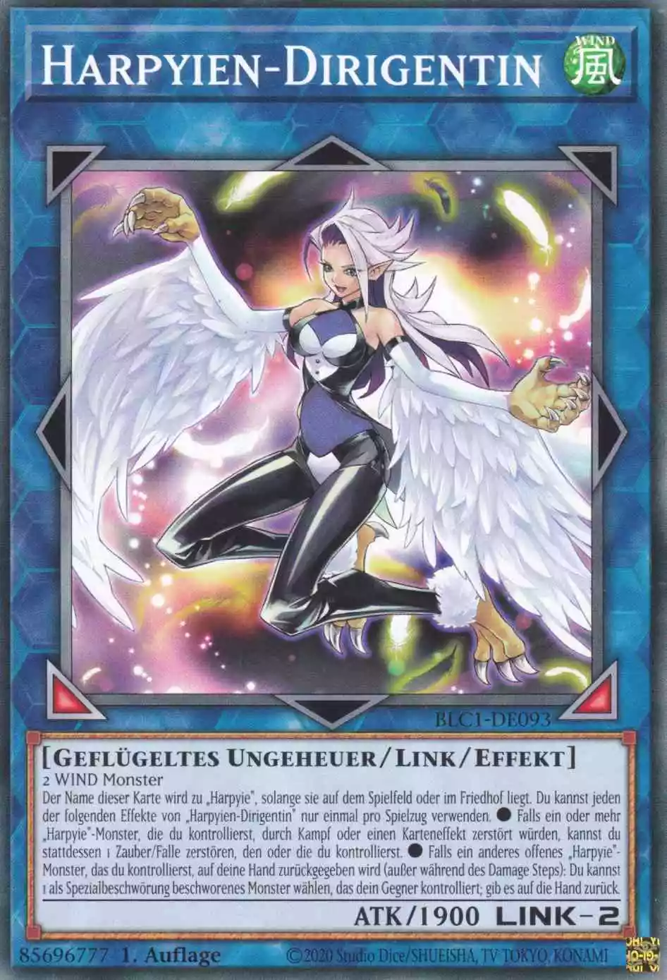 Harpyien-Dirigentin BLC1-DE093 ist in Common Yu-Gi-Oh Karte aus Battles of Legend Chapter 1 1.Auflage