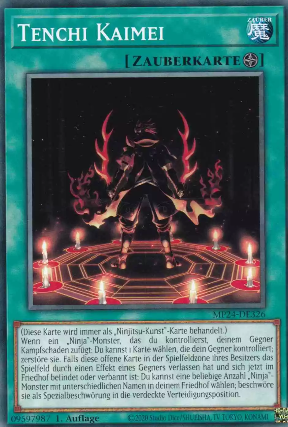 Tenchi Kaimei MP24-DE326 ist in Common Yu-Gi-Oh Karte aus 25th Anniversary Tin Dueling Mirrors 1.Auflage