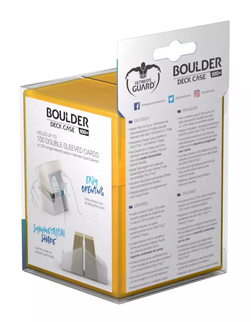 Ultimate Guard Boulder Deck Case 100+ Bernstein