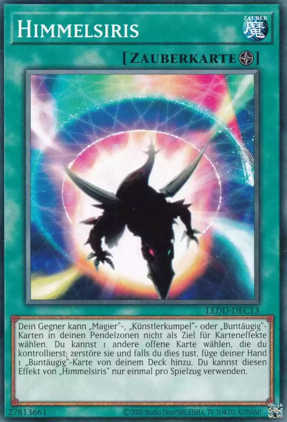 Himmelsiris LEDD-DEC13 ist in Common Yu-Gi-Oh Karte aus Legendary Dragon Decks unlimitiert
