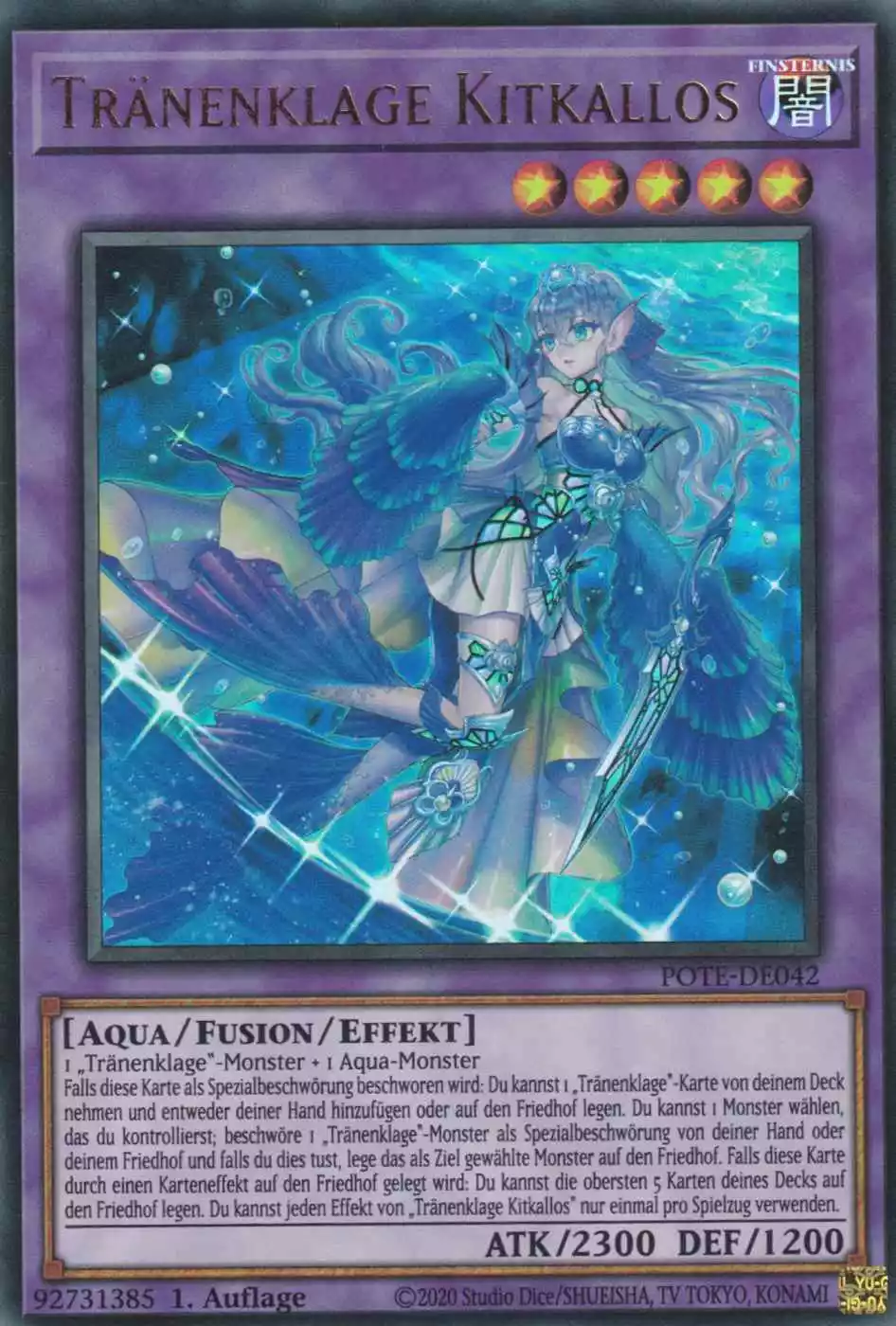 pote-de042-traenenklage-kitkallos-ultra-rare-power-of-the-elements Tränenklage Kitkallos POTE-DE042 ist in Ultra Rare Yu-Gi-Oh Karte aus Power of the Elements 1.Auflage