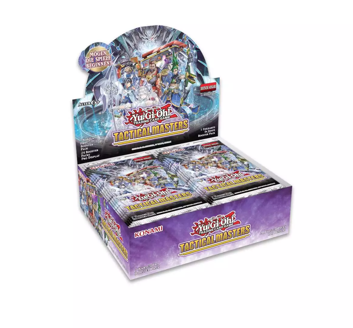 Tactical Masters Booster Display 1. Auflage Deutsch