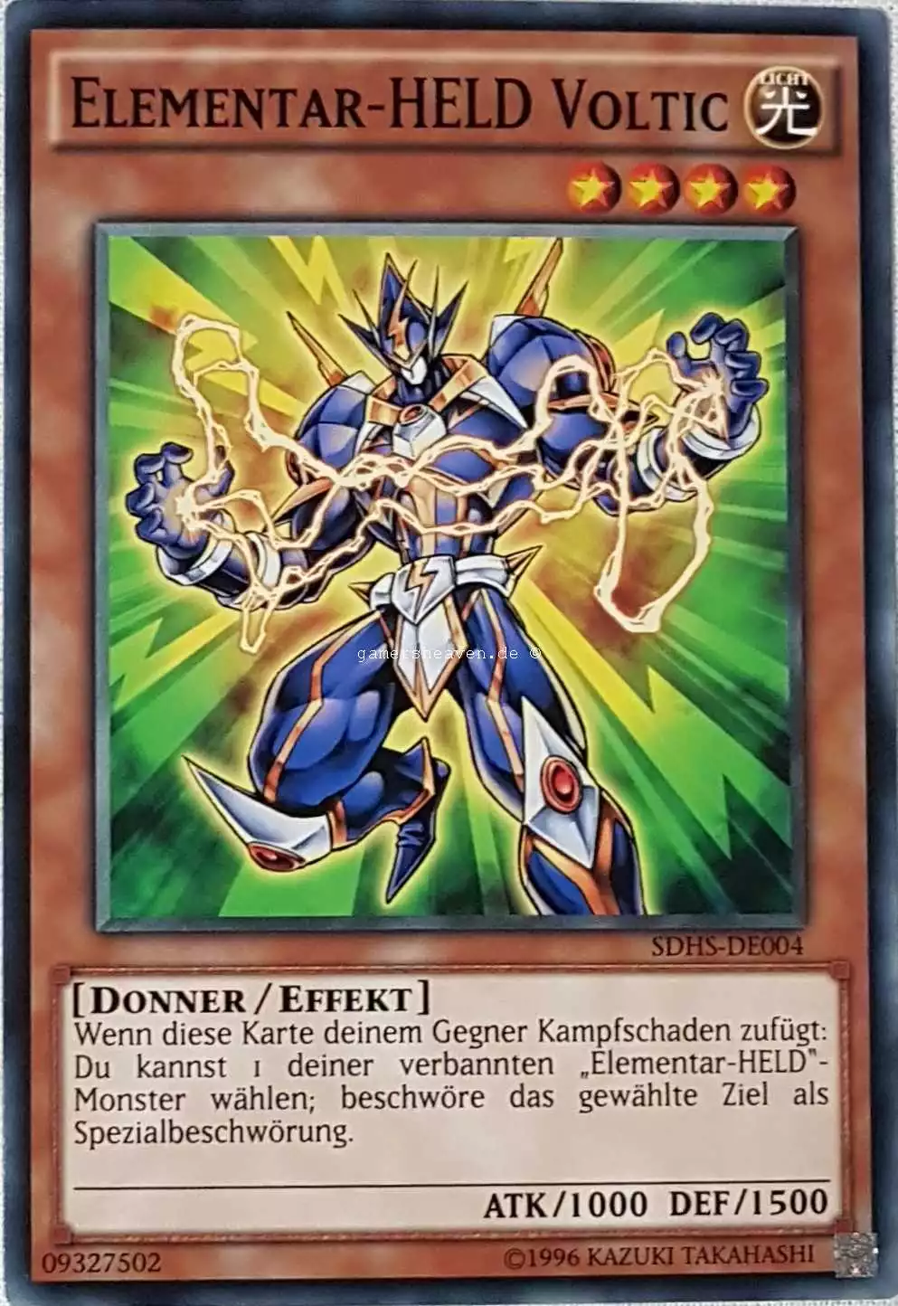 Elementar-HELD Voltic SDHS-DE004 ist in Common aus HERO's Strike 2.Auflage