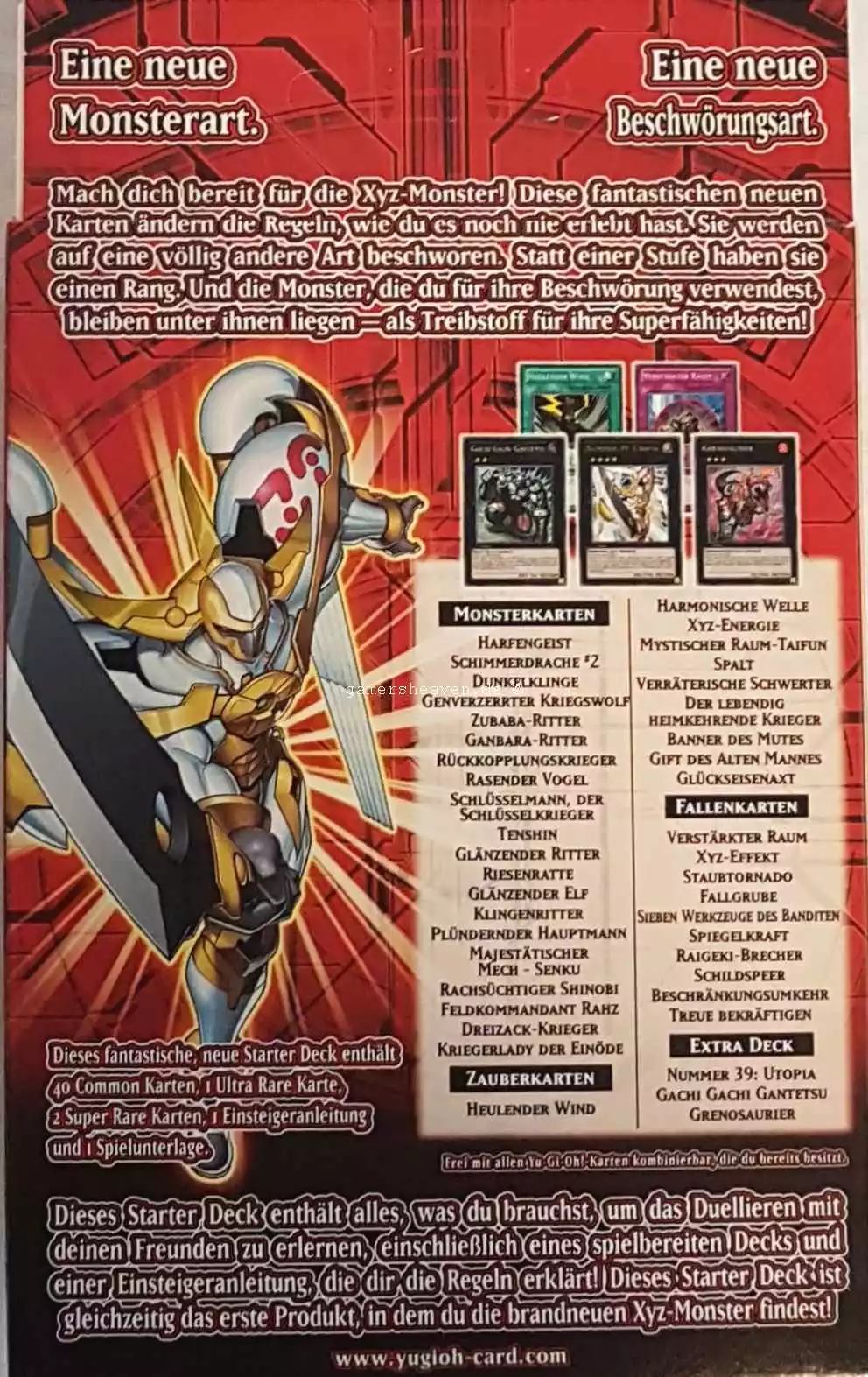 Dawn of the XYZ Starter Deck