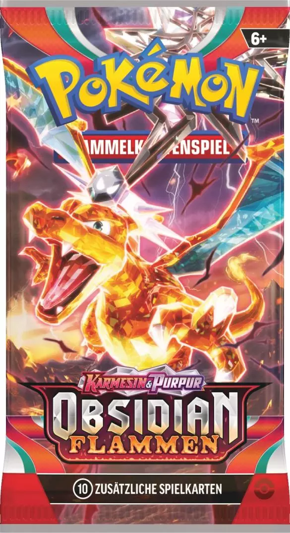 Pokemon Karmesin & Purpur Obsidianflammen Display (36 Booster) - Deutsch