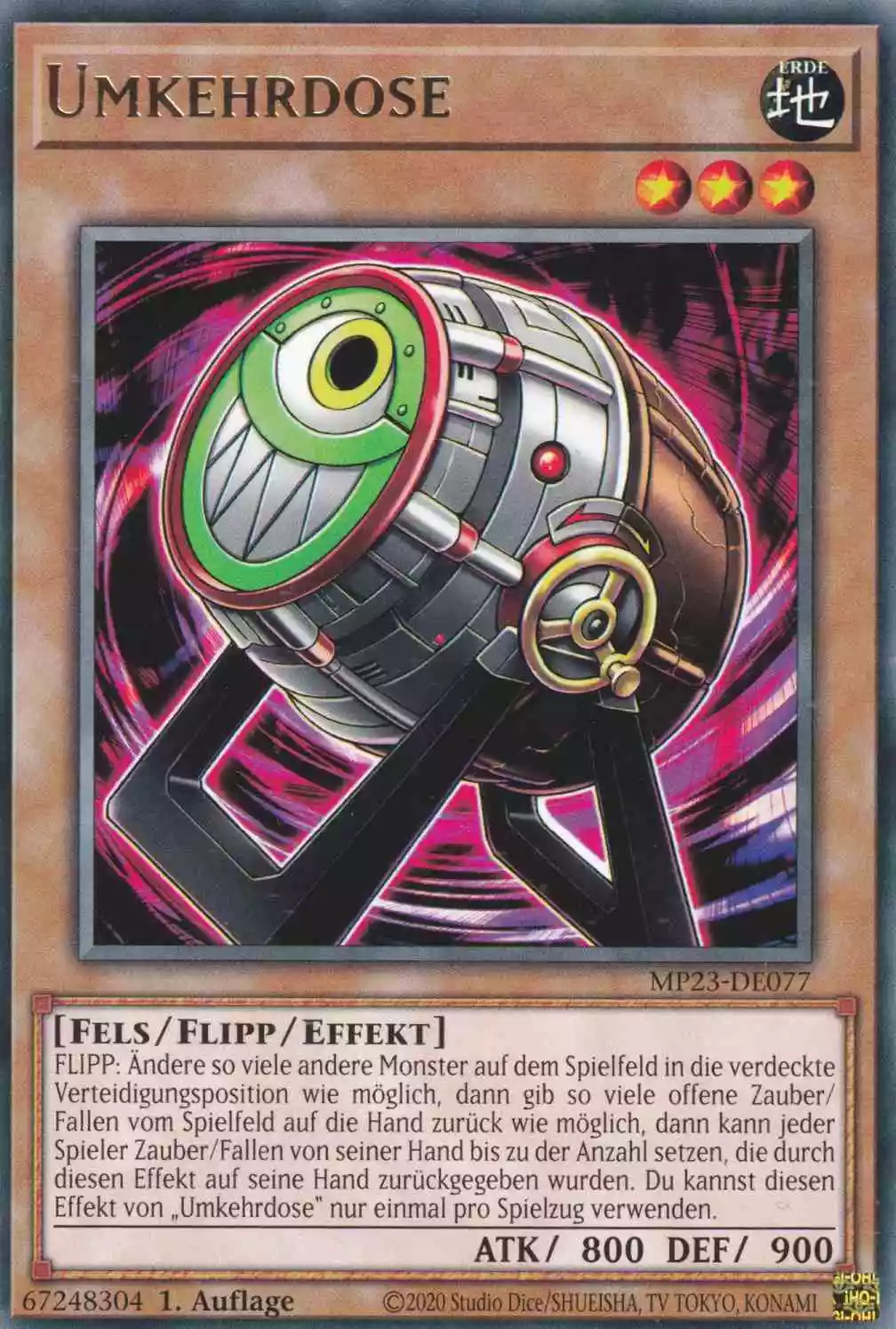 mp23-de077-umkehrdose-rare-25th-anniversary-tin-dueling-heroes Umkehrdose MP23-DE077 ist in Rare Yu-Gi-Oh Karte aus 25th Anniversary Tin Dueling Heroes 1.Auflage