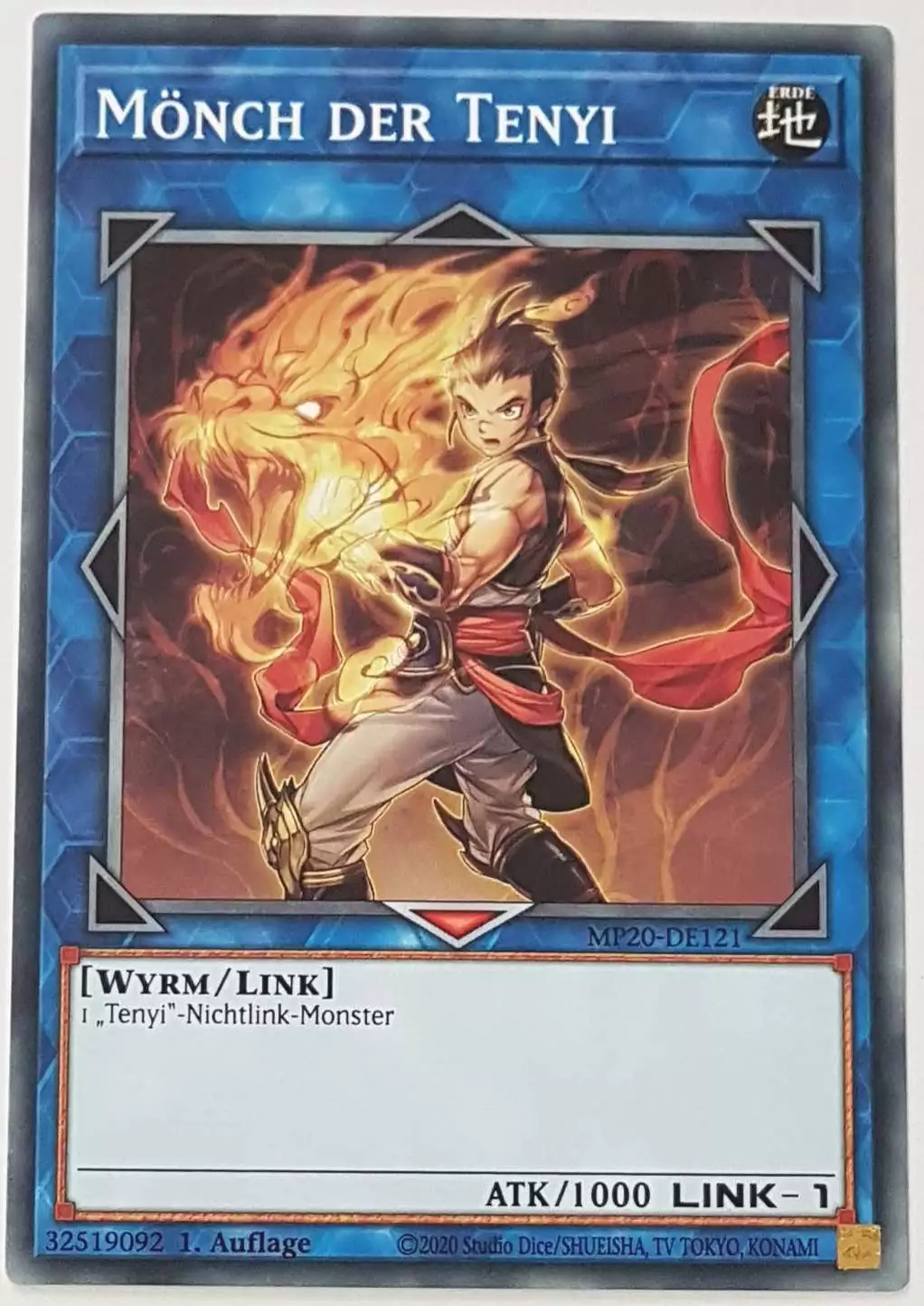 Mönch der Tenyi MP20-DE121 ist in Common Yu-Gi-Oh Karte aus 2020 Tin of Lost Memories 1.Auflage